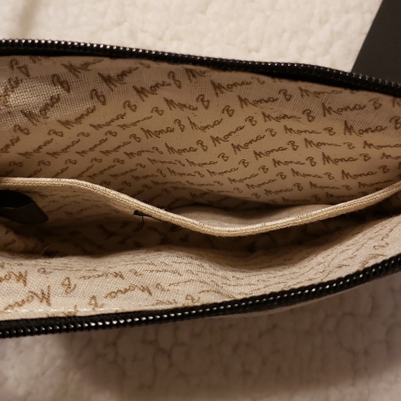 Upcycled Mona B Great Adventure Saddle Crossbody - Picture 4 of 5